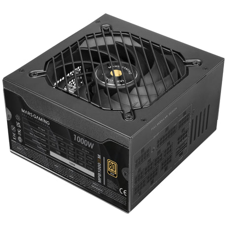 Alimentation ATX Mars Gaming MPB-SIM - 1000W (Noir)