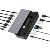 Station d'accueil portable USB-C 3.2 Verbatim Pro CDS-15SSD avec SSD 256Go inclus (Gris)