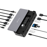 Station d'accueil portable USB-C 3.2 Verbatim Pro CDS-15SSD avec SSD 256Go inclus (Gris)