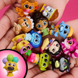 Doorables Coffret 4 mini-figurines DISNEY, Let's Party Multi Peek, Modele aléatoire a collectionner, Des 5 ans