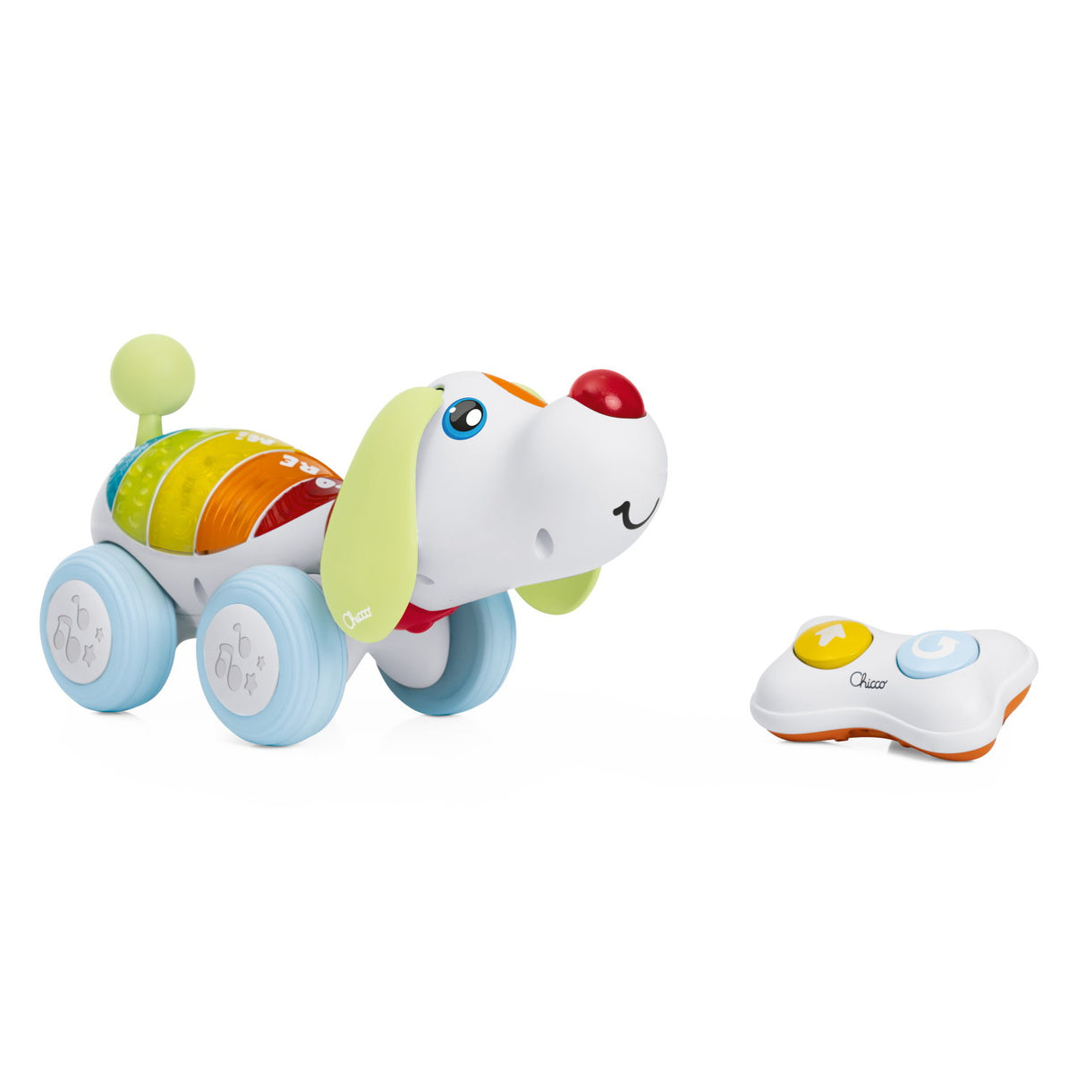 Jouet a tirer - Chicco - Chien Dog Ré Mi - Blanc - 18 mois - Intérieur