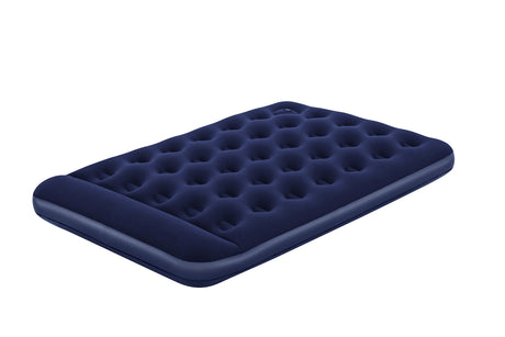 Matelas gonflable camping - BESTWAY - 67225 - 2 places - 1,91m x 1,37m x 22cm - Avec pompe a pied intégrée