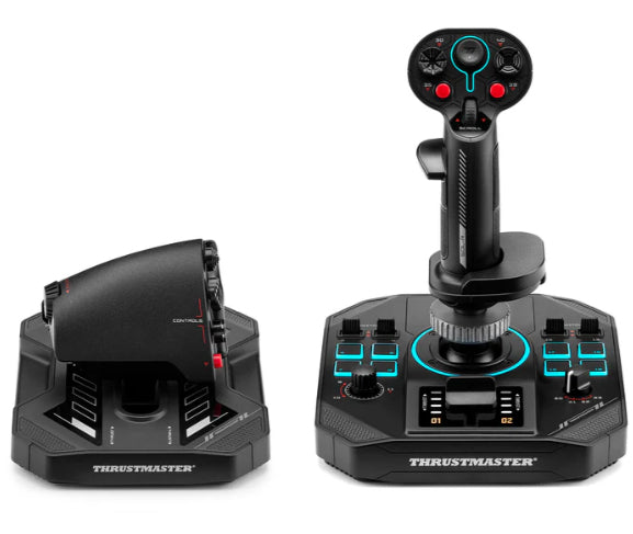 Joystick et de manette des gaz - THRUSTMASTER - Sol-R 4 HOTAS - Technologie HEART