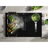 Plaque de cuisson aspirante a induction - ELECTROLUX - 4 foyers - 78 x 52 cm - KCC83443