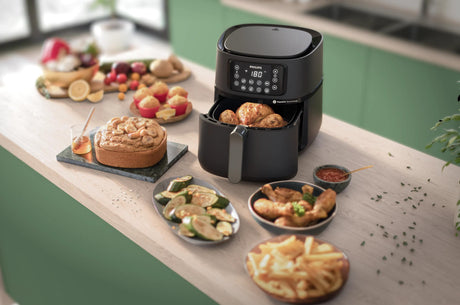 Friteuse sans huile - PHILIPS - HD9285/93 Airfryer - Connecté - Noir - Série 5000 - 7.2L