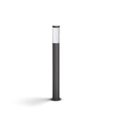 Lampadaire extérieur sur poteau - UTRECHT - Poteau anthracite - 1x20 W - Haute tension