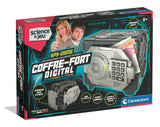 CLEMENTONI - Coffre-Fort Digital - Code Secret - Des 8 ans - Jouet Électronique - Cadenas Numérique - Effets sonores - Secret