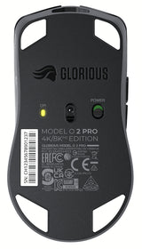 Souris sans fil Gamer Glorious PC Gaming Race Model O2 Pro 4K/8K (Noir)