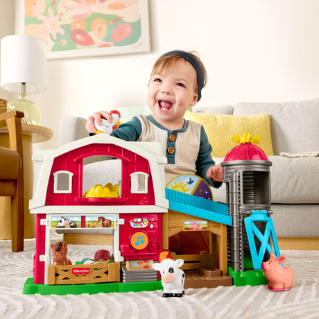 Fisher-Price - Coffret multilingue Little People - Les Animaux de la Ferme - Fisher-Price - JGX08