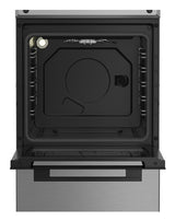 Cuisiniere a gaz - INDESIT - I5G1KMS - 4 foyers - 10,4 KWh - L50 cm - Silver