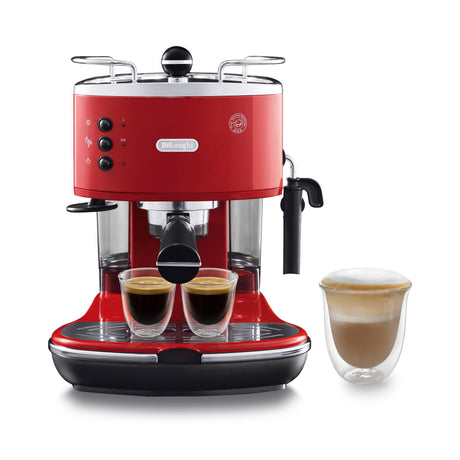 Machine expresso manuelle - De'Longhi - Icona - ECO311.R - Rouge