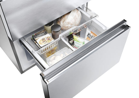 Réfrigérateur Multi-Portes - HAIER - HFR5720EWMG - Classe E - 477 L (337+140) - 37 dB - Silver