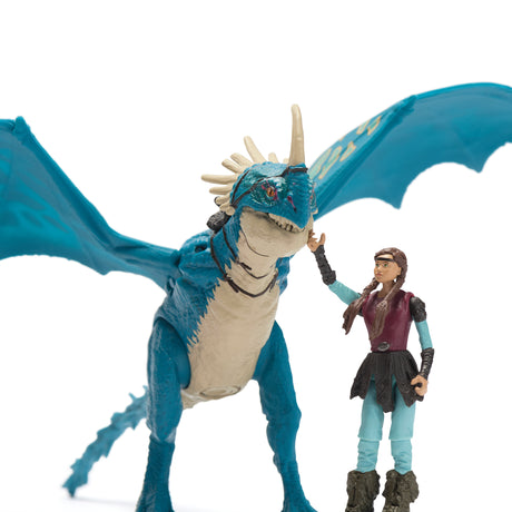 SPIN MASTER PACK DRAGON ET VIKING 25 CM TEMPETE Dragons Movie