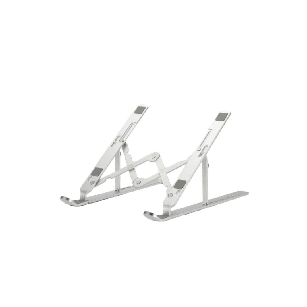 Support PC WE pliable tout en Alu jusqu'à 17'' PC/Macbook/Tablette 7 hauteurs re
