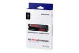 SAMSUNG - 990 PRO avec dissipateur- SSD Interne - 2 To - NVMe M.2 PCIe 4.0x4 - Vitesse lecture jusqu'a 7 450 Mo/s