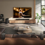 Barre de son - HISENSE - AX5140Q - 5.1.4 Canaux - Dolby Atmos & DTS:X - 520W - Caisson et enceintes arriere sans fil - HDMI eARC