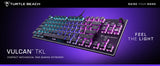 Clavier gaming RGB mécanique compact - TURTLE BEACH - Vulcan TKL - Noir
