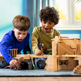 Aventures au temple perdu, Schleich 42657 Dinosaurs, Coffret avec un dinosaure Monolophosaurus inclus, Pour enfant des 5 ans