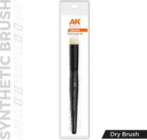 AK Interactive Pinceau Synthetique - Dry (Taille XL)