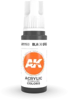 Ak Interactive  Pot de Peinture - Black Green (17 ml)