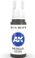 Ak Interactive  Pot de Peinture - Burnt Tin (17 ml)
