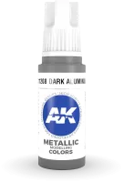Ak Interactive  Pot de Peinture - Dark Aluminium (17 ml)