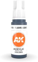 Ak Interactive  Pot de Peinture - Fluorescent Blue (17 ml)