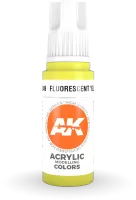 Ak Interactive  Pot de Peinture - Fluorescent Yellow (17 ml)