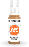 Ak Interactive  Pot de Peinture - Medium Flesh Tone (17 ml)