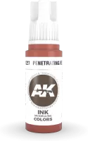 Ak Interactive  Pot de Peinture - Penetrating Red Ink (17 ml)