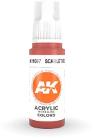 Ak Interactive  Pot de Peinture - Scarlet Red (17 ml)