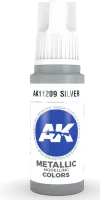 Ak Interactive  Pot de Peinture - Silver (17 ml)
