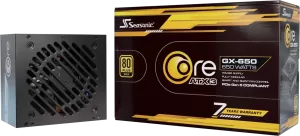 Alimentation ATX Seasonic Core GX V2 2024 - 650W (Noir)