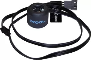 Anneau ARGB pour Tube é13mm Alphacool Aurora HardTube LED Ring (Noir)