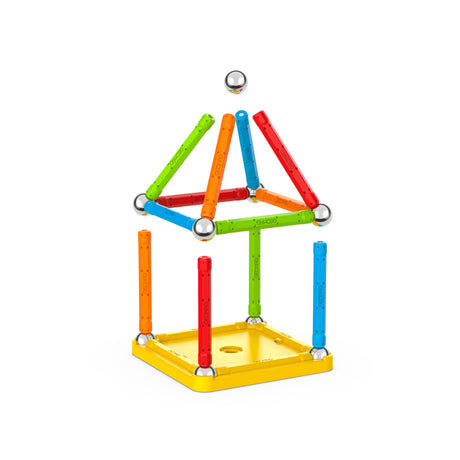 Jeu de construction magnétique - GEOMAG - Supercolor - 25 pieces - Magnétique - Des 3 ans