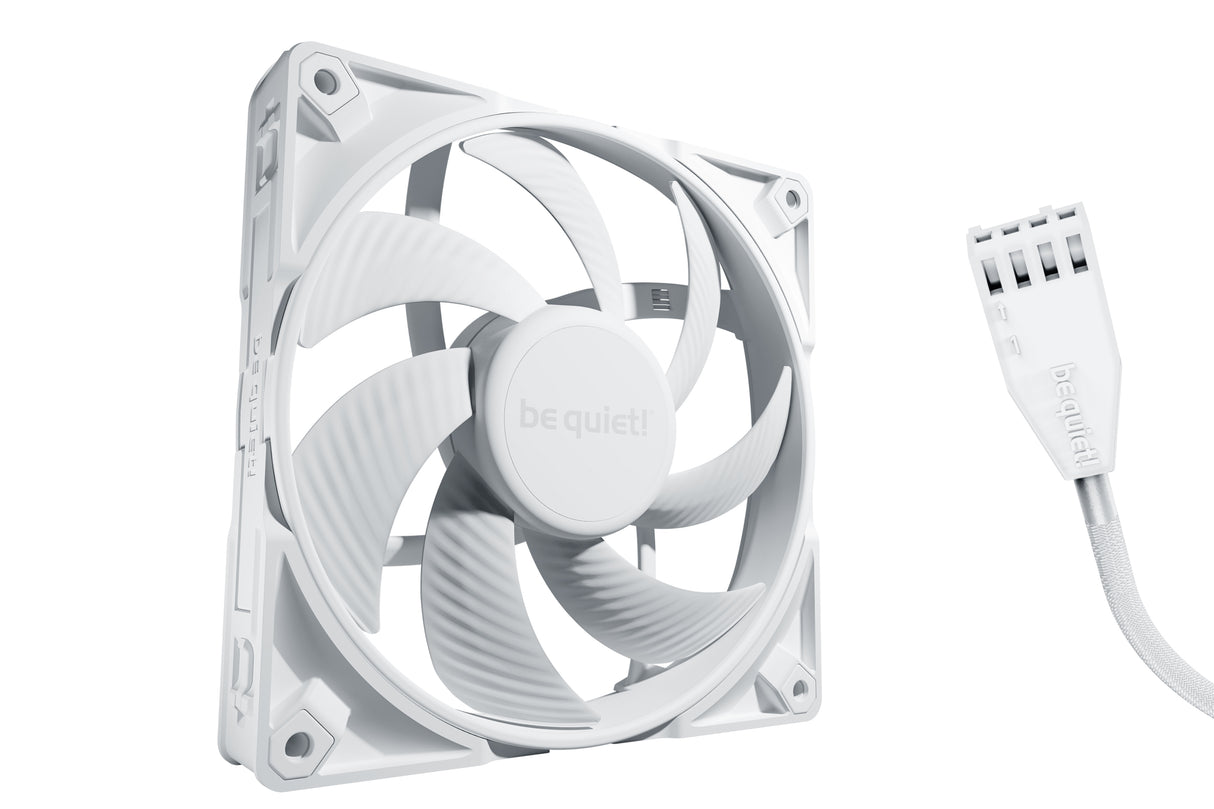 Ventilateur de boitier be quiet! Silent Wings 4 Pro - 14cm (Blanc)