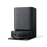 ECOVACS T80 OMNI - Robot Aspirateur Laveur - 18 000 Pa - Nettoyage Automatique instantané OZMO Roller - ZeroTangle 3.0