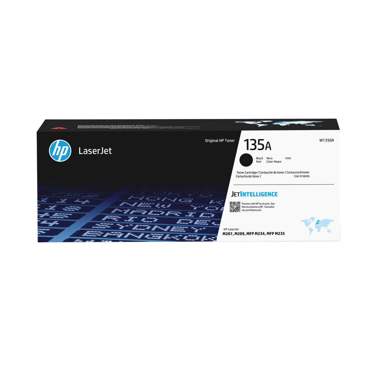 Toner Noir HP 135A (W1350A) - 1100 pages