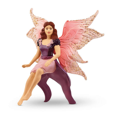 Figurine Elfe sur chouette scintillante, détails tres réalistes, SCHLEICH 70789 Bayala, Des 5 ans