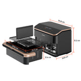 Friteuse sans huile COSORI - Dual Blaze Twinfry Chef Edition - Capacité 10L - 6 programmes - 2800W - Noir