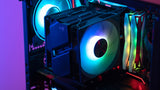 Ventilateur processeur Aerocool Rime 4 Dual RGB (Noir)