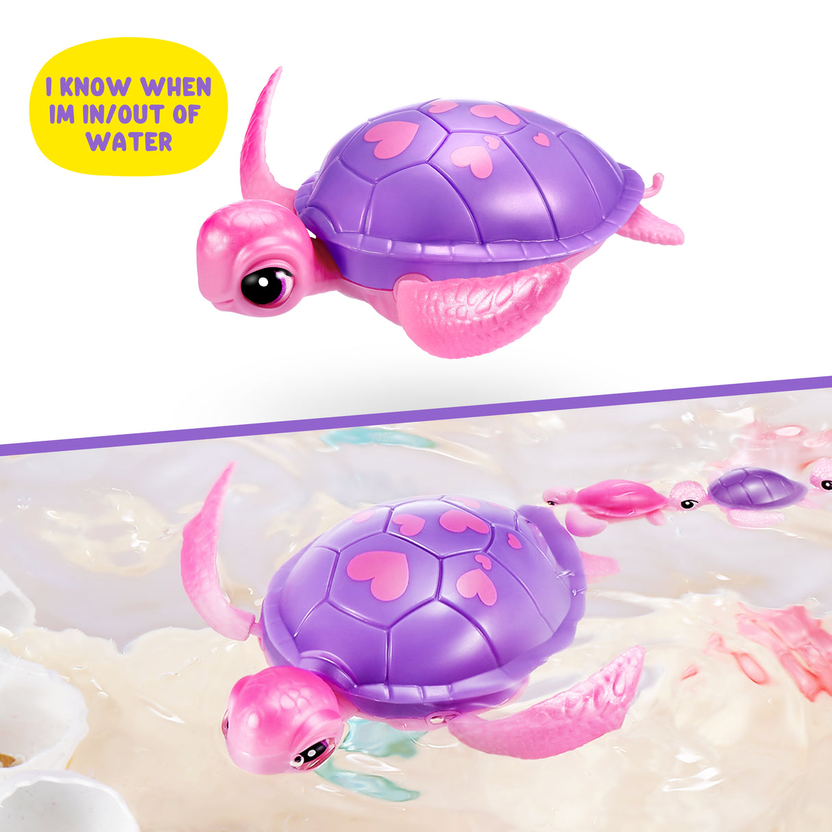 Set maman tortue et bébé surprise - PETS ALIVE - Mama Turtle Surprise - Tortue animée - Effets sonores