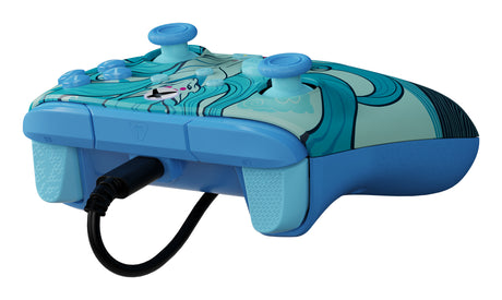 Manette de jeu - Xbox - Rematch Advanced - Filaire - Blue Kitsune - Compatible PC - Turtle Beach