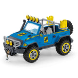 Coffret Voiture tout-terrain avec avant-poste Dino, jouet dinosaure pour enfants, des 4 ans, Schleich 41464 DINOSAURS