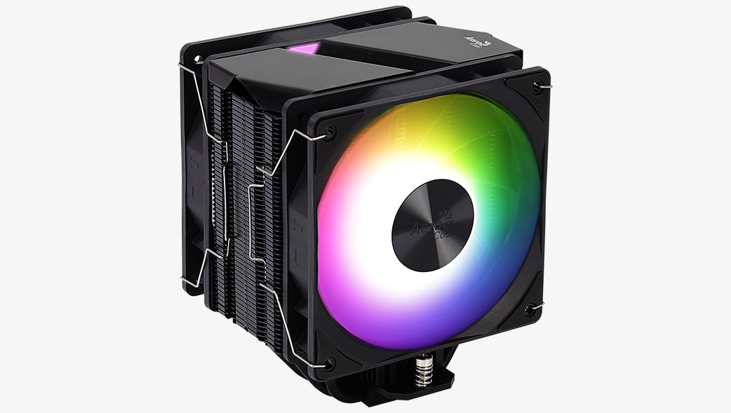 Ventilateur processeur Aerocool Rime 4 Dual RGB (Noir)