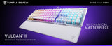 Clavier gaming PC mécanique - TURTLE BEACH - TBK-1002-12-FR - Vulcan II - Blanc