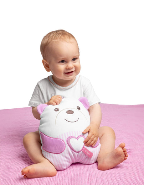 Peluche tendre Ourson - CHICCO - Rose - Des la naissance