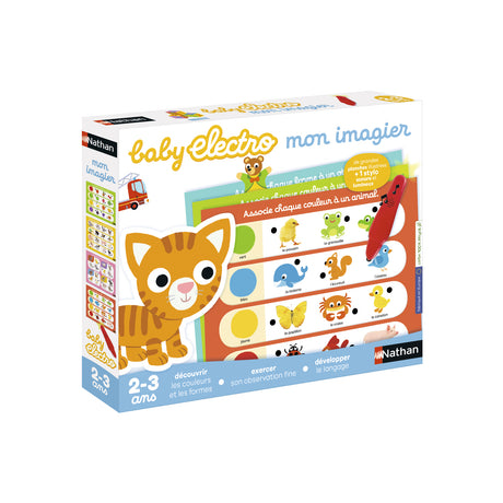 Jeu éducatif électronique - NATHAN - Nathan Baby Electro - Blanc - Multicolore - Enfant