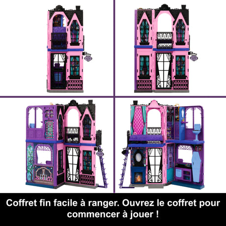 Monster High - Hôtel Bouh-tique - Maison de poupée et accessoires - Monster High - JBF16