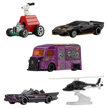 Hot Wheels-Pop Culture-Réplique de véhicule premium échelle 1/64 HXD63